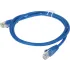Патч-корд Buro UTP 4 пары cat.5E CCA molded 1м голубой RJ-45 (m)-RJ-45 (m) (UTP-5E-1M-BL)