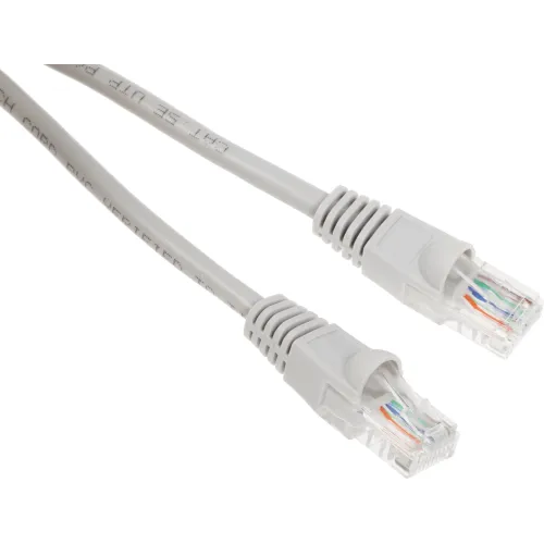 Патч-корд Buro UTP-5E-7M-G UTP 4 пары cat.5E CCA molded 7м серый RJ-45 (m)-RJ-45 (m)