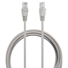 Патч-корд Buro UTP-5E-2M-G UTP 4 пары cat.5E CCA molded 2м серый RJ-45 (m)-RJ-45 (m)