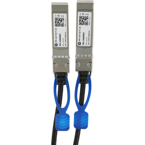 Патч-корд MikroTik XS+DA0003 25Гбит/с 3м черный SFP28-SFP28