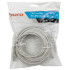 Патч-корд Buro UTP-6-10M-G UTP 4 пары cat.6 CCA molded 10м серый RJ-45 (m)-RJ-45 (m)