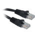 Патч-корд Buro UTP 4 пары cat.5E CCA molded 3м черный RJ-45 (m)-RJ-45 (m)