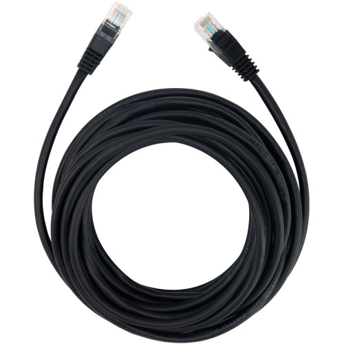 Патч-корд Buro UTP 4 пары cat.5E CCA molded 7м черный RJ-45 (m)-RJ-45 (m)