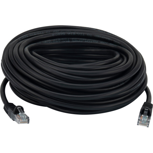 Патч-корд Buro UTP 4 пары cat.5E CCA molded 15м черный RJ-45 (m)-RJ-45 (m)