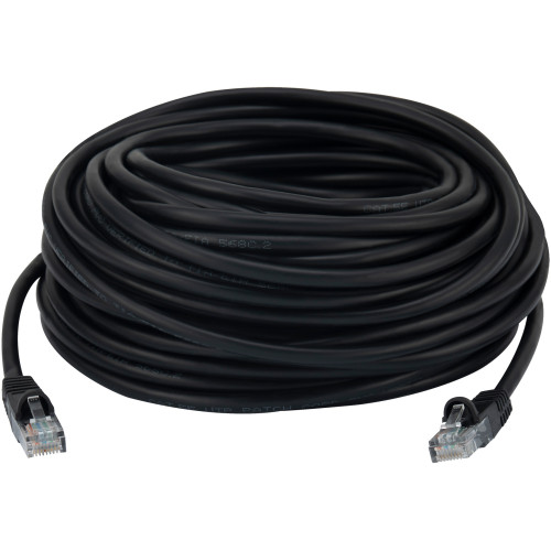 Патч-корд Buro UTP 4 пары cat.5E CCA molded 20м черный RJ-45 (m)-RJ-45 (m)