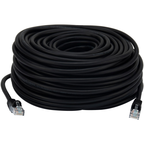 Патч-корд Buro UTP 4 пары cat.5E CCA molded 30м черный RJ-45 (m)-RJ-45 (m)