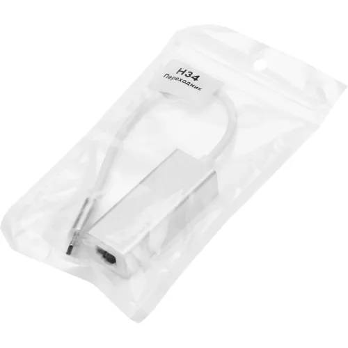 Адаптер Premier 6-903 0.15 1Гбит/с UTP 4 пары cat.5E CCA 0.15м белый RJ-45 (f)-type-C (M)