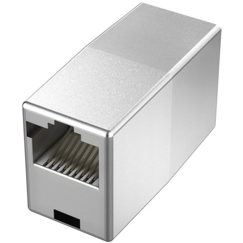 Адаптер Hama H-200326 серебристый RJ-45 (f)-RJ-45 (f) (00200326)