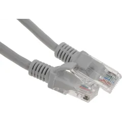 Патч-корд Premier PP12-0.25M 1000Гбит/с UTP 4 пары cat.5E CCA molded 0.25м серый RJ-45 (m)-RJ-45 (m)