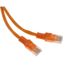 Патч-корд Premier PP12-1M/O 1000Гбит/с UTP 4 пары cat.5E CCA molded 1м оранжевый RJ-45 (m)-RJ-45 (m)