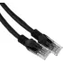 Патч-корд Premier PP6U-1M/BK 10000Гбит/с UTP 4 пары cat.6 CCA molded 1м черный RJ-45 (m)-RJ-45 (m)
