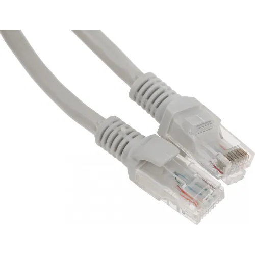 Патч-корд Premier PP6U-2M 10000Гбит/с UTP 4 пары cat.6 CCA molded 2м серый RJ-45 (m)-RJ-45 (m)