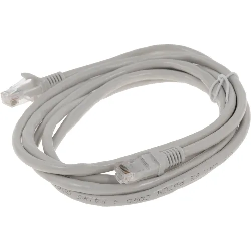 Патч-корд Premier PP6U-2M 10000Гбит/с UTP 4 пары cat.6 CCA molded 2м серый RJ-45 (m)-RJ-45 (m)