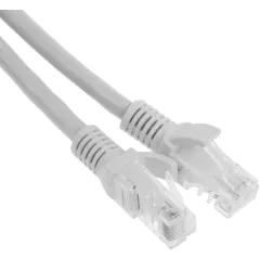 Патч-корд Premier PP6U-3M 10000Гбит/с UTP 4 пары cat.6 CCA molded 3м серый RJ-45 (m)-RJ-45 (m)