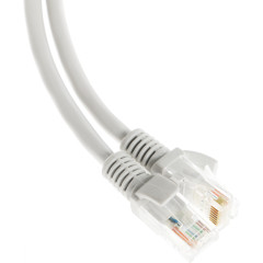 Патч-корд Premier PP6U-10M 10000Гбит/с UTP 4 пары cat.6 CCA molded 10м серый RJ-45 (m)-RJ-45 (m)