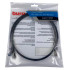Патч-корд Buro BU-7-1M STP 4 пары cat.7 CCA molded 1м черный RJ-45 (m)-RJ-45 (m)