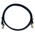 Патч-корд Buro BU-7-1.5M STP 4 пары cat.7 CCA molded 1.5м черный RJ-45 (m)-RJ-45 (m)