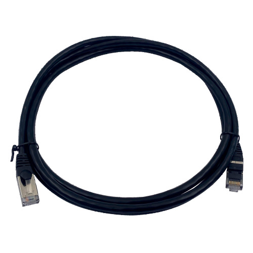 Патч-корд Buro BU-7-2M STP 4 пары cat.7 CCA molded 2м черный RJ-45 (m)-RJ-45 (m)