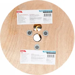 Кабель сетевой Buro BU-COP-050-LSZH UTP 4 пары cat.5E solid 0.50мм Cu 305м оранжевый