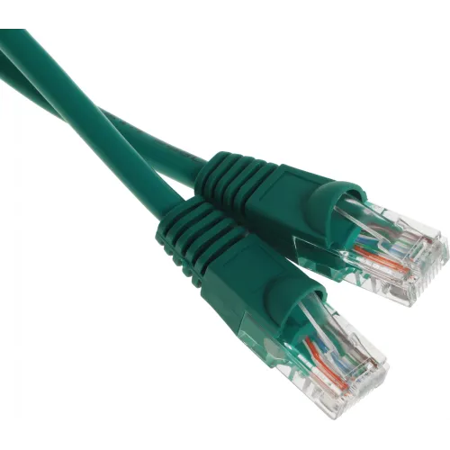 Патч-корд Buro UTP 4 пары cat.5E CCA molded 0.25м зеленый RJ-45 (m)-RJ-45 (m)