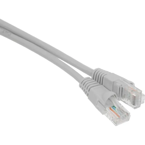 Патч-корд Buro UTP-5E-1M-G-LSZH UTP cat.5E 1м серый RJ-45 (m)-RJ-45 (m)