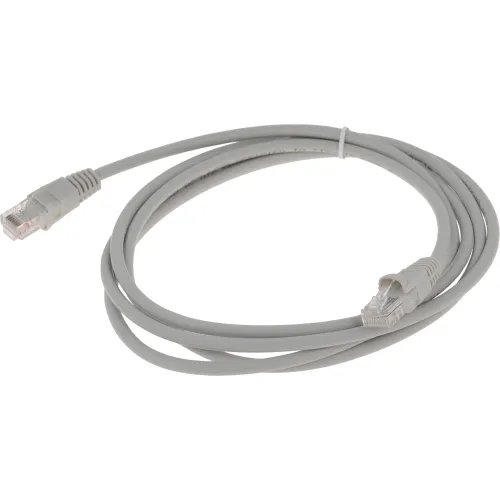 Патч-корд Buro UTP-5E-2M-G-LSZH UTP cat.5E 2м серый RJ-45 (m)-RJ-45 (m)