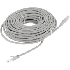 Патч-корд Premier PP31-20M-LSZH 1Гбит/с UTP 4 пары cat.5E CCA molded 20м серый RJ-45 (m)-RJ-45 (m)