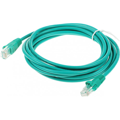 Патч-корд cat.5E molded 3м зеленый RJ-45 (m)-RJ-45 (m)