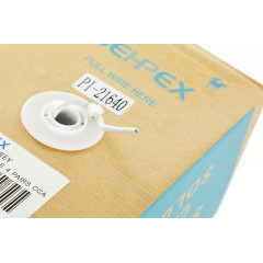 Кабель сетевой UTP 4 пары cat.5E solid 0.40мм CCA 305м серый