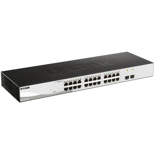 Коммутатор D-Link DGS-1210-26/F DGS-1210-26/F3A (L2) 24x1Гбит/с 2SFP управляемый