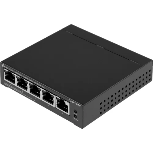 Коммутатор TP-Link TL-SF1005P (L2) 5x100Мбит/с 4PoE 58W неуправляемый