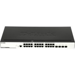 Коммутатор D-Link DGS-3000-28L/B1A 24x1Гбит/с 4SFP управляемый