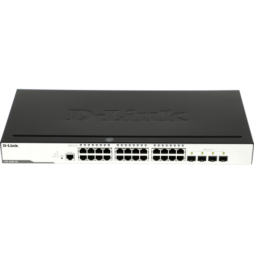 Коммутатор D-Link DGS-3000-28L/B1A 24x1Гбит/с 4SFP управляемый
