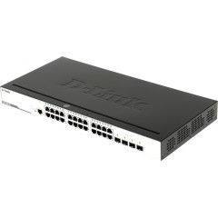 Коммутатор D-Link DGS-3000-28L/B1A 24x1Гбит/с 4SFP управляемый
