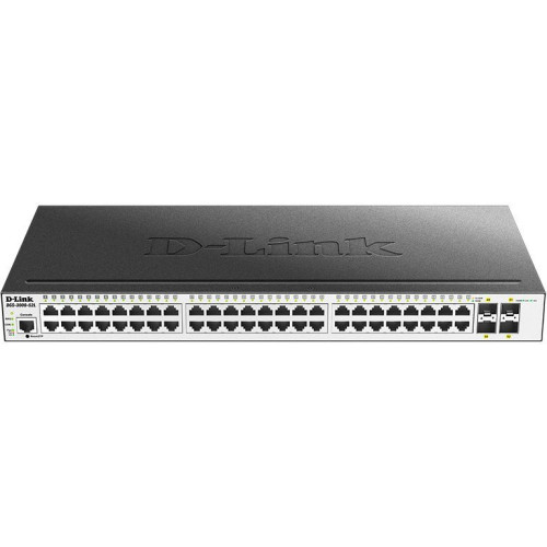 Коммутатор D-Link DGS-3000-52L/B1A (L2) 48x1Гбит/с 4SFP управляемый