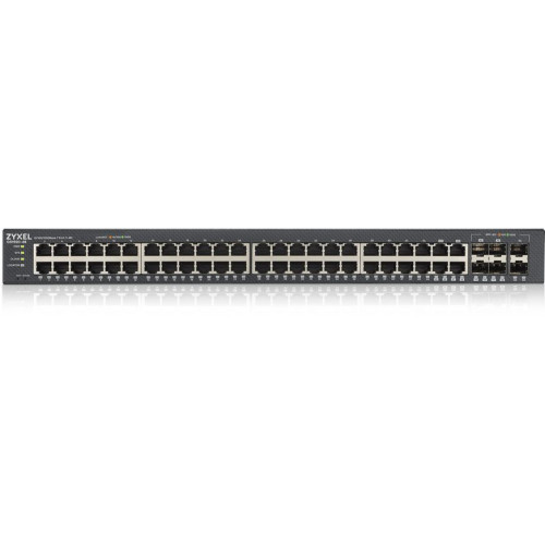 Коммутатор Zyxel GS1920-48V2-EU0101F (L2) 44x1Гбит/с 4xКомбо(1000BASE-T/SFP) 2SFP управляемый
