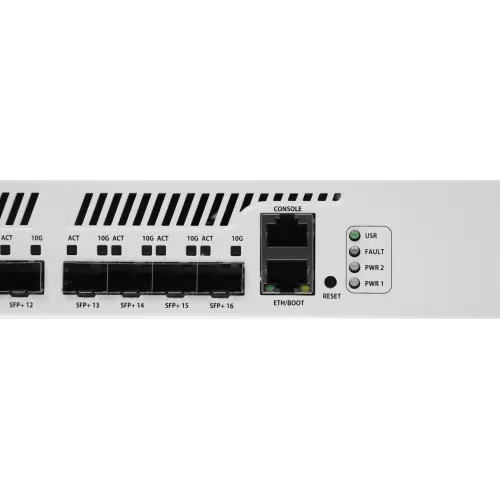 Коммутатор MikroTik CRS317-1G-16S+RM (L3) 1x1Гбит/с 16SFP+ управляемый