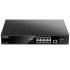 Коммутатор D-Link DGS-1010MP/A1A 9x1Гбит/с 1SFP 8PoE 125W неуправляемый