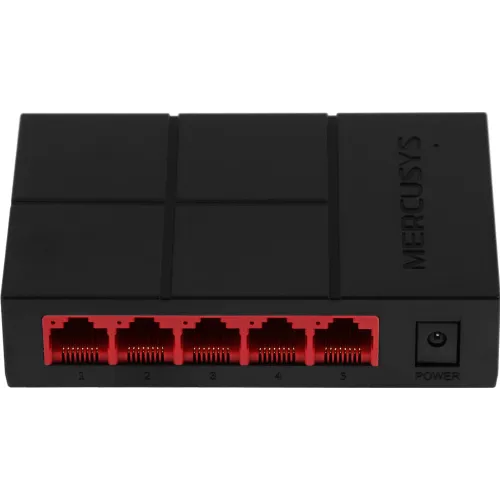 Коммутатор Mercusys MS105G (L2) 5x1Гбит/с неуправляемый