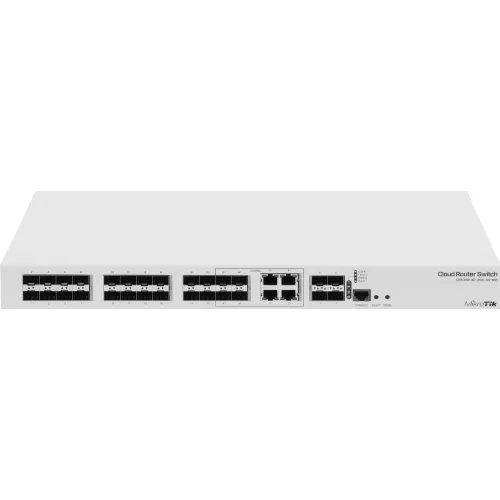 Коммутатор MikroTik CRS328-4C-20S-4S+RM 4xКомбо(1000BASE-T/SFP) 20SFP 4SFP+ управляемый