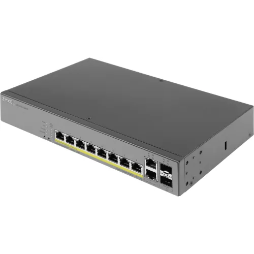 Коммутатор Zyxel GS1350-12HP-EU0101F (L2) 10x1Гбит/с 2SFP 8PoE+ 130W управляемый