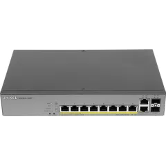Коммутатор Zyxel GS1350-12HP-EU0101F (L2) 10x1Гбит/с 2SFP 8PoE+ 130W управляемый