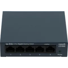 Коммутатор TP-Link LS105G (L2) 5x1Гбит/с неуправляемый