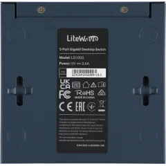 Коммутатор TP-Link LS105G (L2) 5x1Гбит/с неуправляемый