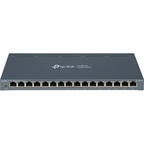 Коммутатор TP-Link TL-SG116 (L2) 16x1Гбит/с неуправляемый