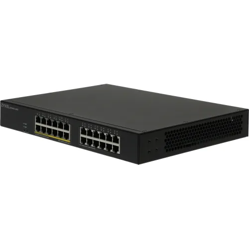 Коммутатор Zyxel GS1900-24EP-EU0101F (L2) 24x1Гбит/с 12PoE+ 130W управляемый