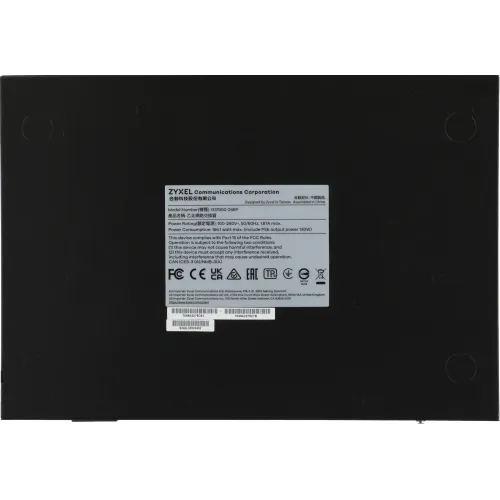 Коммутатор Zyxel GS1900-24EP-EU0101F (L2) 24x1Гбит/с 12PoE+ 130W управляемый