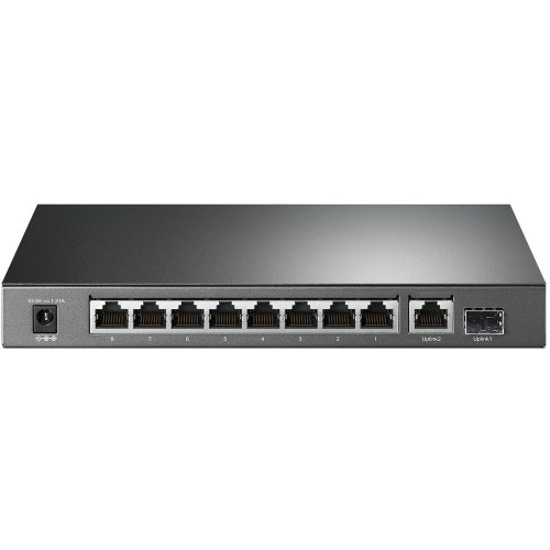 Коммутатор TP-Link TL-SG1210P (L2) 9x1Гбит/с 1SFP 8PoE+ 63W неуправляемый