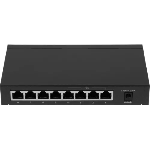 Коммутатор TP-Link TL-SF1008LP (L2) 8x100Мбит/с 4PoE 41W неуправляемый
