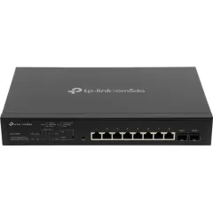 Коммутатор TP-Link SG2210MP (L2+) 8x1Гбит/с 2SFP 8PoE+ 150W управляемый